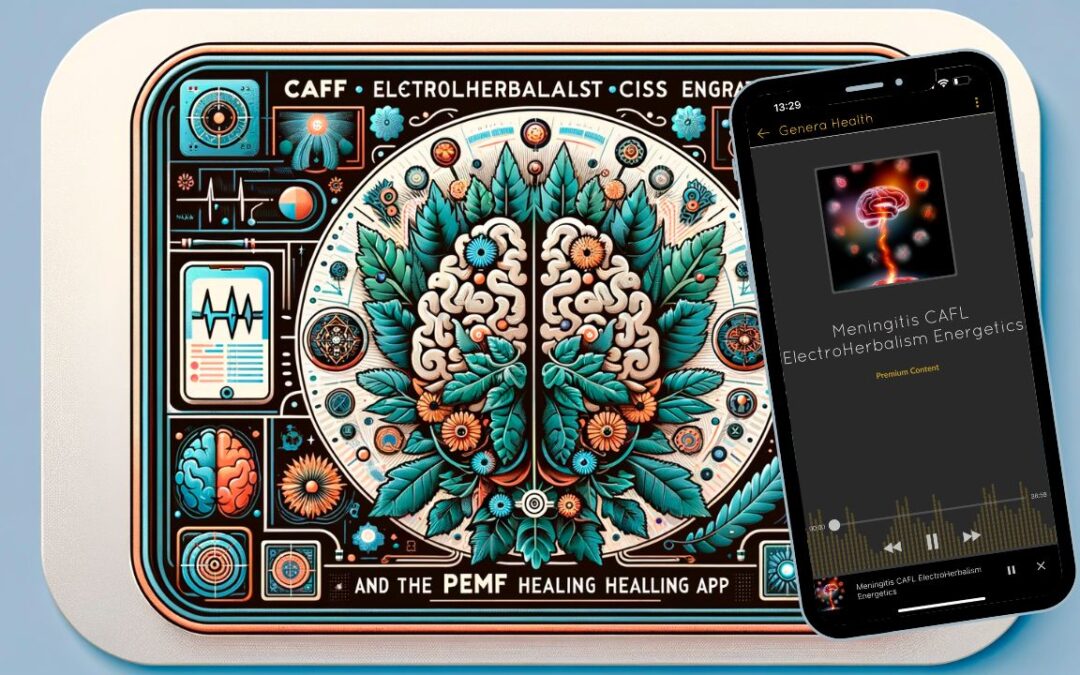 Meningitis Management Through CAFL ElectroHerbalism Energetics and the PEMF Healing App