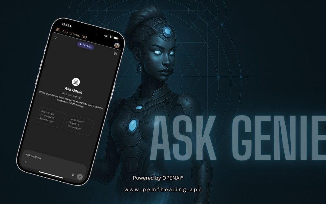 Ask Genie on PeMF healing app
