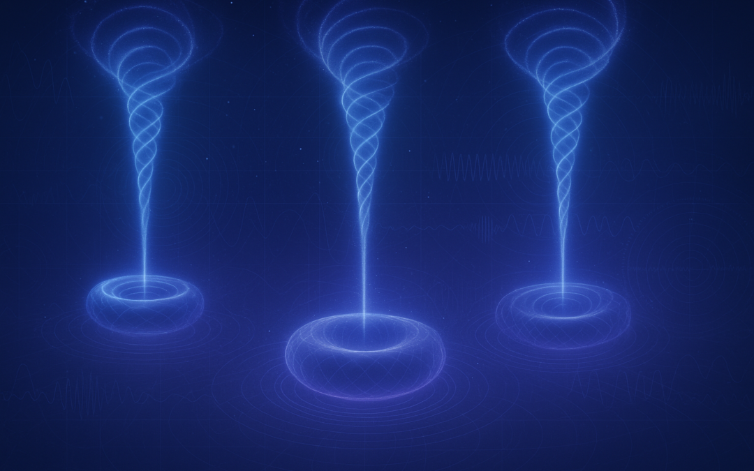 Holographic Toroidal Sound Fields – counter-rotating light that writes audible energy in air