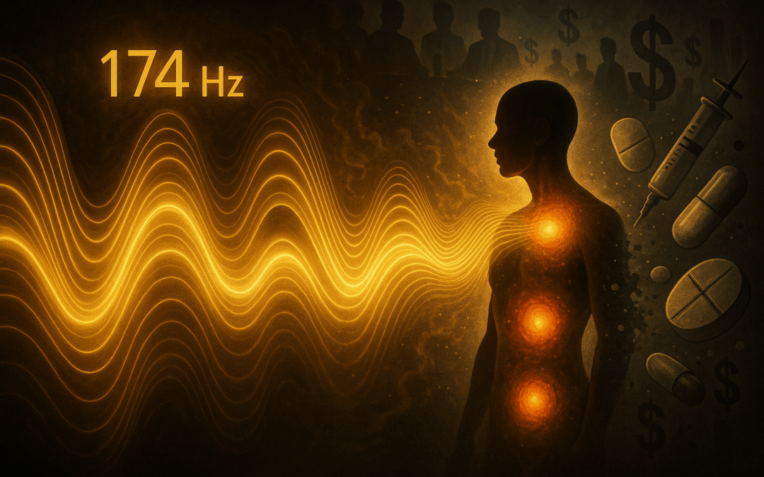 Why Big Pharma Doesn’t Want You to Know About 174Hz (The Frequency That Eliminates Pain)