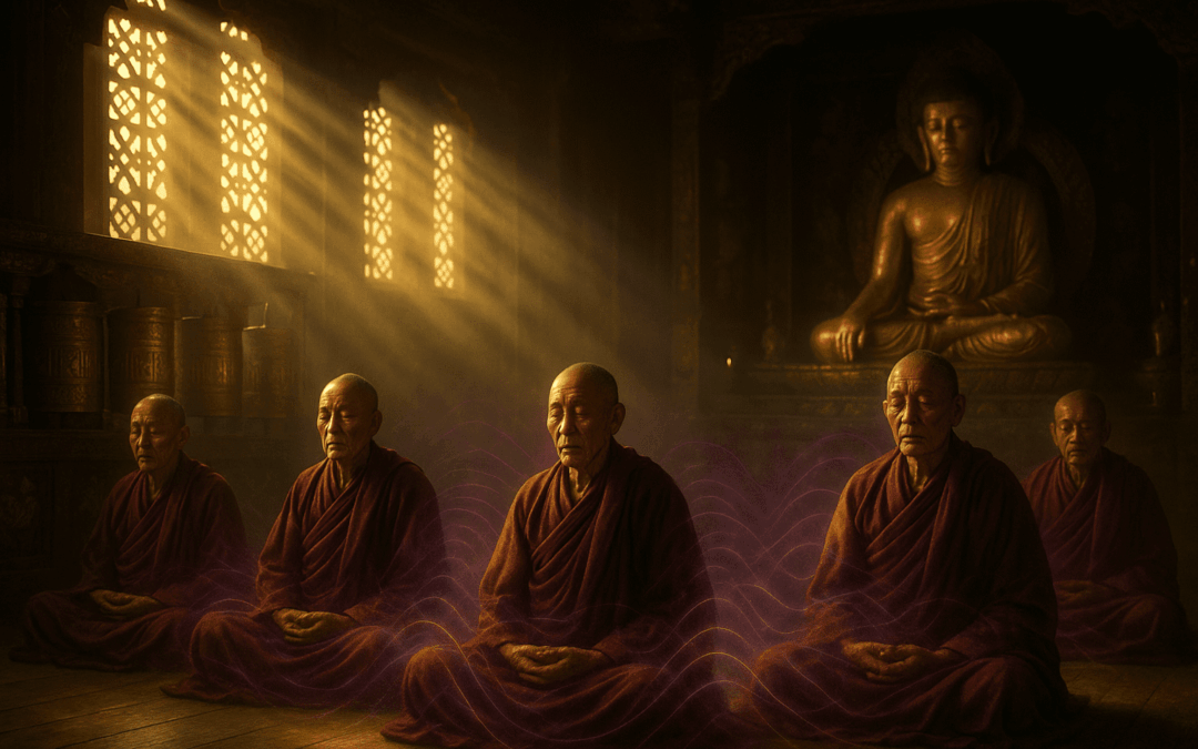 Ancient Tibetan Monks’ 110Hz Chant Stops Aging (Scientists Confirm Telomere Lengthening)